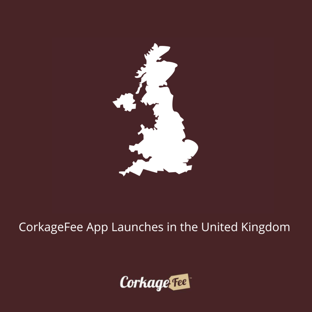 CorkageFee App Launches in the UK